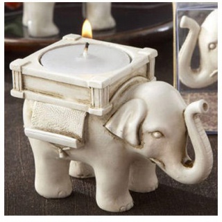 Svietnik slon pre šťastie