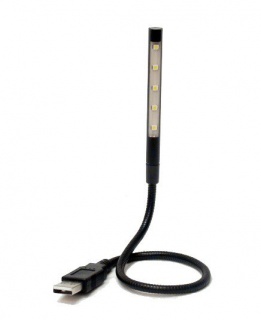 USB LED lampička - 5 LED