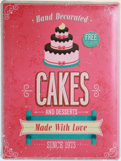 Americká ceduľa - Cakes and desserts