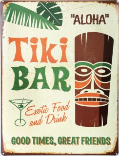 Americká ceduľa - Tiki Bar