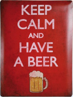 Americká ceduľa - Keep calm and have a beer