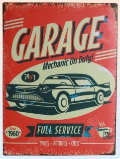 Americká ceduľa - Garage
