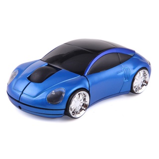PC myš auto bezdrôtová - modrá