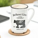 Porcelánový retro hrnček - Milk Cow