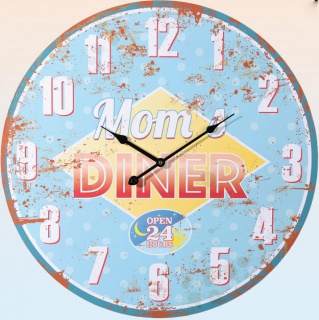 Drevené hodiny XXL - Mom 's Dinner