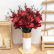Umelé kvety do vázy - červené