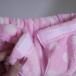 Uterákové šaty - kúpeľová sada - svetlo ružová