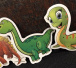 Detské samolepky - dinosaury