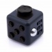 Fidget Cube - antistresová kocka - šedá / čierna