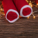 Vianočná taška na víno - Santa Claus