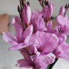 Umelé kvety vo váze - fialové