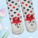 Teplé ponožky - líška
