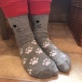 Mačacie ponožky - sivé