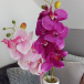 Umelé kvety orchidea - ružová