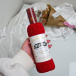 Uterák v darčekovom balení fľaša vína - červená