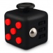 Fidget Cube - antistresová kocka - čierna / červená