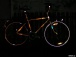 Reflexné pásky na bicykel - oranžové