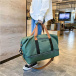 Cestovná taška s popruhom - zelená